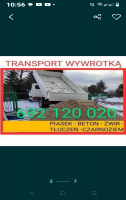 Sprzedaż transport Piasku kamienia na drogę Łańcut tel 