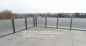 Folie na balkon Białołęka -Oklejamy balkony Tarchomin -Folkos folie ok