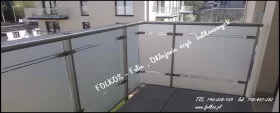 Folie na balkon Białołęka -Oklejamy balkony Tarchomin -Folkos folie ok