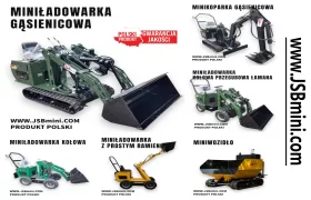 Ładowarka Koparka Wozidło - NOWE 2025 - Prosto od Producenta JSB POLSK