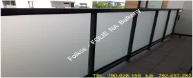 Folie na szyby balkonowe Warszawa -Oklejamy balkony folią 
