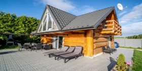 Romantycznie i Klimatycznie We Dwoje Na Mazurach Dom z Jacuzzi 