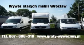 Utylizacja,wywóz starych mebli Wrocław.Opróżnianie mieszkań,piwnic.