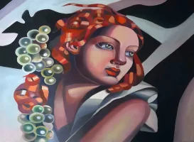 sprzedam obraz - tamara- winogrona