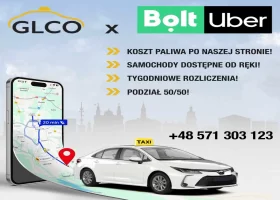 Zatrudnimy na taxi Bolt Uber