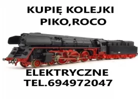 KUPIĘ KOLEJKI ELEKTRYCZNE TYPU PIKO,ROCO LOKOMOTYWY,WAGONY 