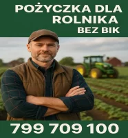 Pożyczka dla Rolnika bez BIK 