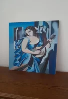sprzedam obraz - Kobie z tamburynem