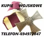 KUPIĘ WOJSKOWE MEDALE,ORDERY,ODZNACZENIA,ODZNAKI KONTAKT