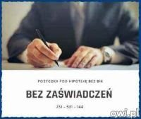 POZYCZKI POD ZASTAW NIERUCHOMOSCI BEZ BIK DO 10 MLN